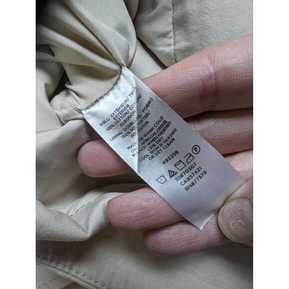 Ann Taylor Petites Size 14P Skirt Khaki Tan Tie Belt Lined - Picture 4 of 4